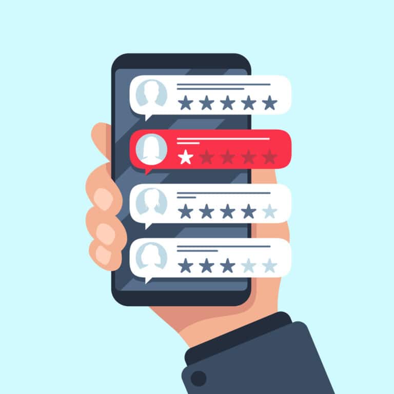 positive and negative reviews